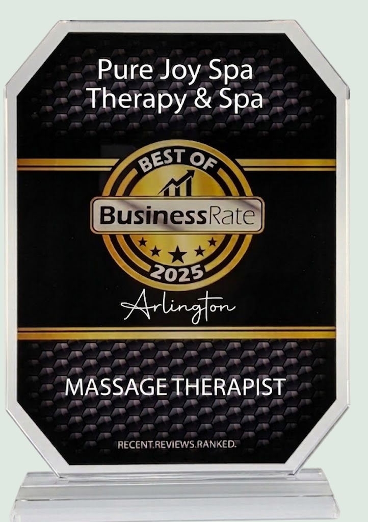 Pure Joy Spa local business award